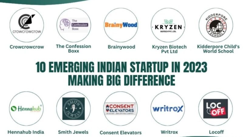 10 Emerging Indian Startups in 2023 making big difference