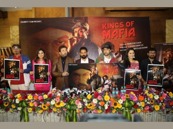 Actor Adam Saini Sekhar & Adhyayan Suman unveiled the poster for “The Kings of Mafia – Asia Chapter I”