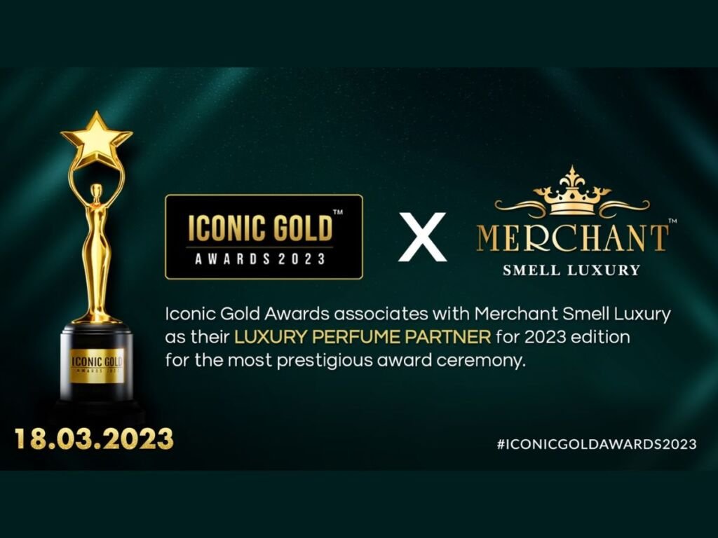 Merchant – Smell Luxury associates with Iconic Gold Awards as Luxury Perfume Partner