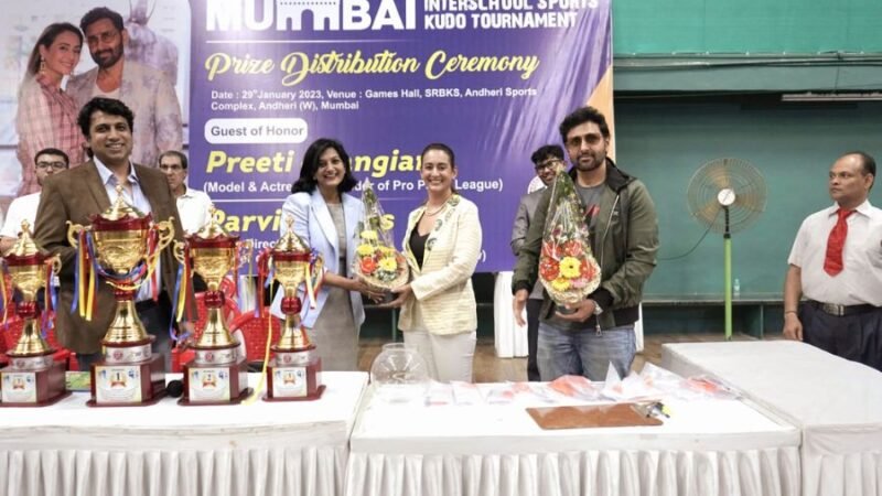 The XIX Mumbai Interschool Sports Kudo tournament organized at Andheri Sports Complex