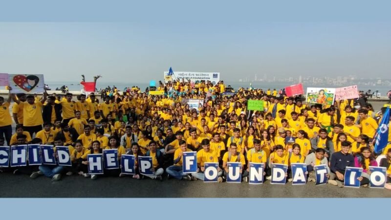 Child Help Foundation participated in Tata Mumbai Marathon