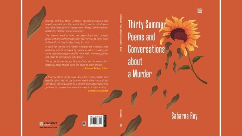 Decorated Author Dr Sabarna Roy’s latest book to be published in March 2023