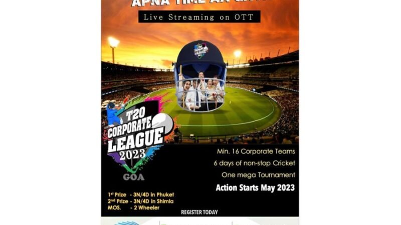 The Sportz Mix Announces Second Season of Corporate T20 League with Live Streaming