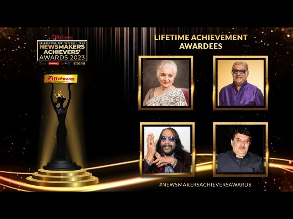Newsmakers Achievers Awards 2023 to Honor Legendary Icons with Lifetime Achievement Awards