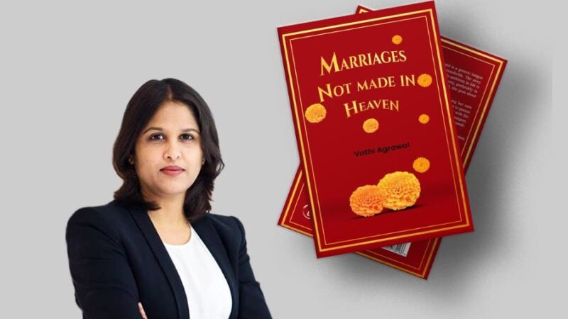 Akila Agrawal’s debut fiction, ‘Marriages Not Made in Heaven’, is a humorous but insightful exploration of modern-day marriages