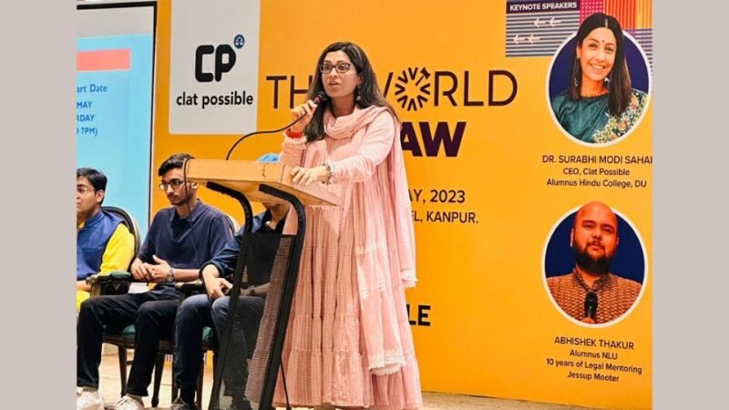CLAT Possible’s World of Law Event in Kanpur Draws Over 500 Students and Parents, Creating Awareness about Lucrative Career Paths in Law