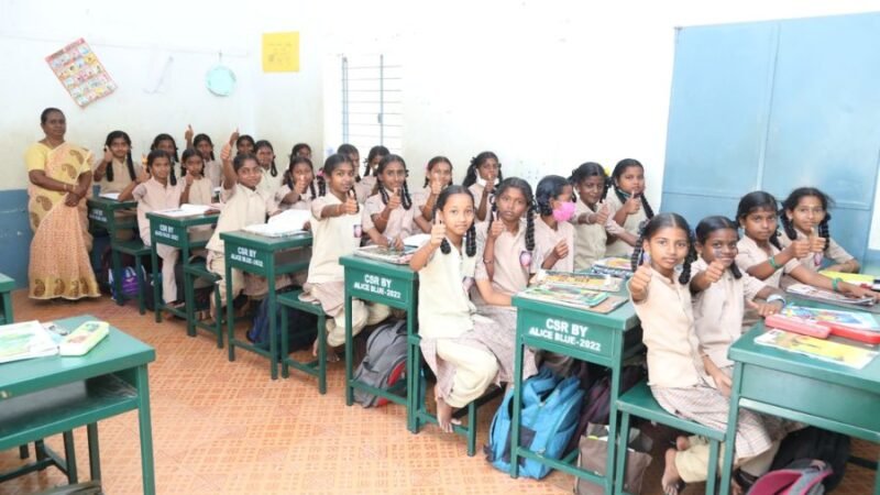 Alice Blue: Bangalore-based stock broking firm – Transforming Education through CSR