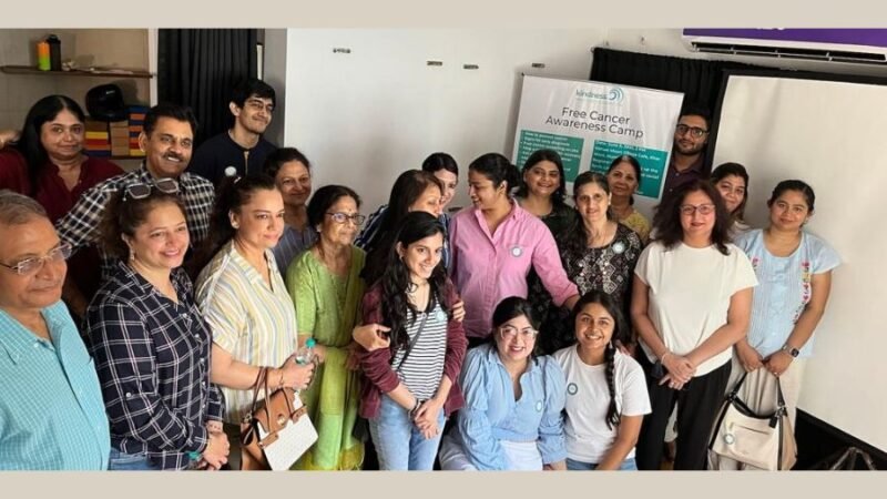 Kindness Practice Foundation conducted free cancer awareness camp at Mumbai