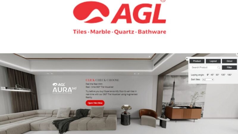 AGL Aura 360 Tile Visualizer Launched By AGL Tiles: A Revolutionary Tool for Tile Selection