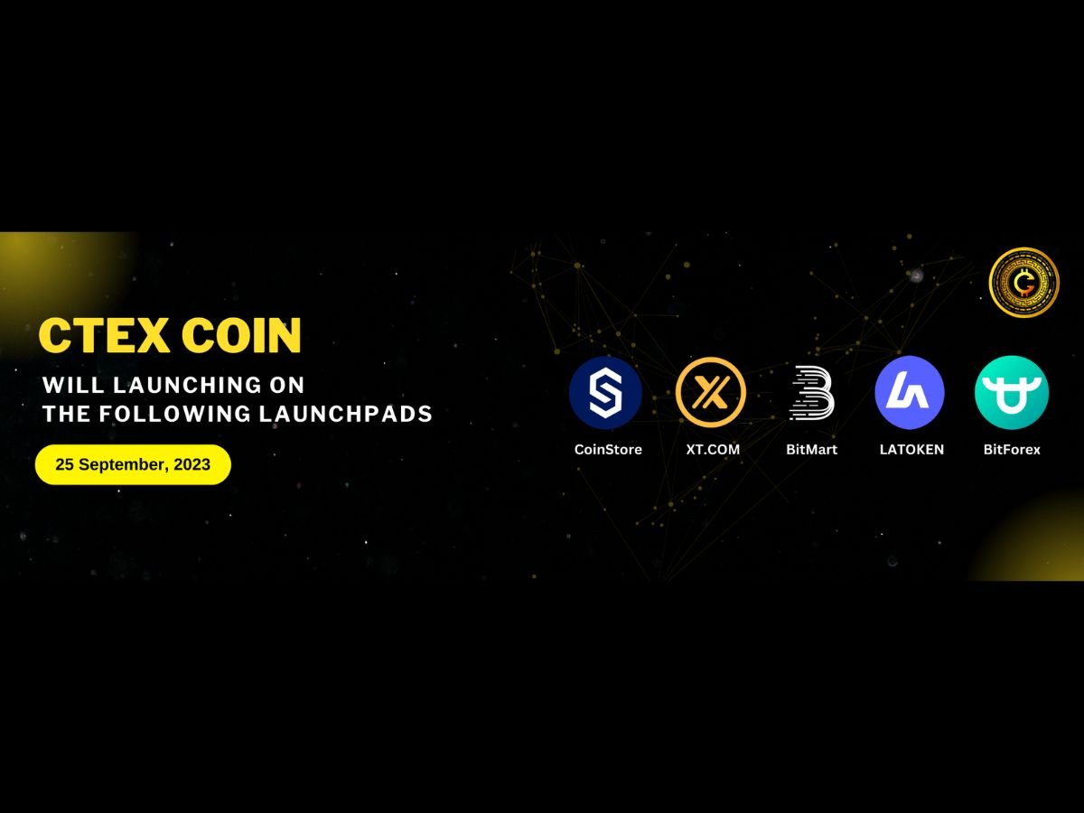 CTEX Coin Soars to New Heights: Unveiling Its Upcoming Launchpad on Premier Crypto Exchanges