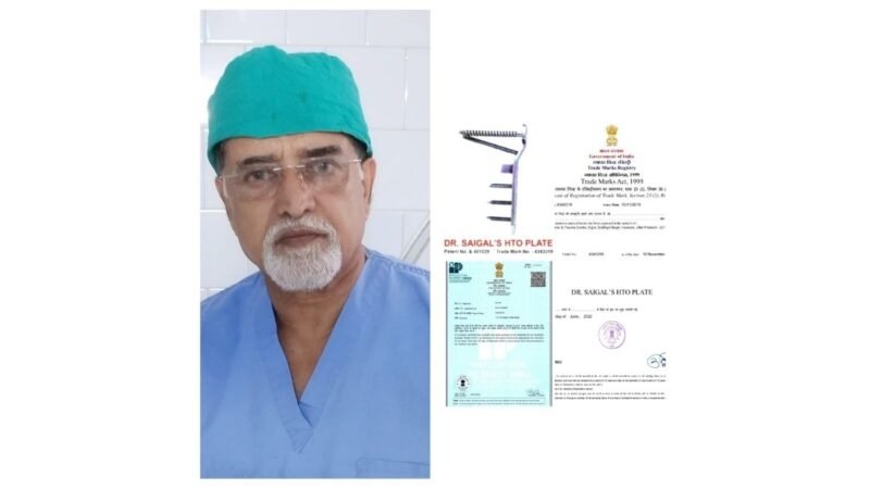 Dr Ajit Saigal’s HTO Plate for Osteoarthritis with Genu Varus