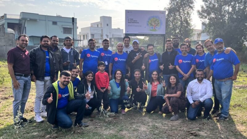 Apexon Ignite Kicks Off Giveathon 2023 With Tree Plantation Initiative In Ahmedabad