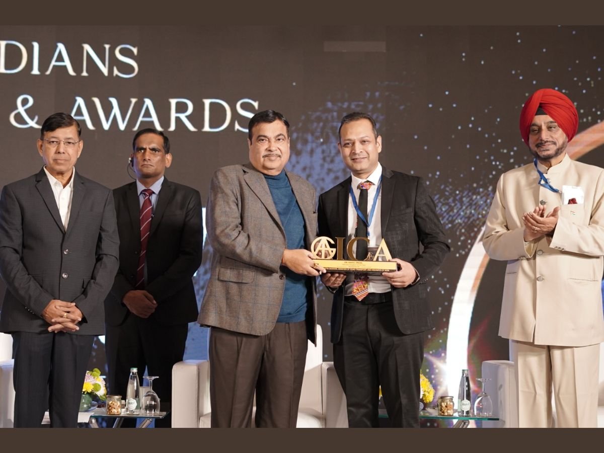 Renowned Vascular Surgeon Dr. Ravul Jindal Receives Prestigious “Vascular Surgeon of the Year” Award from Shri Nitin Gadkari at GICA 2023