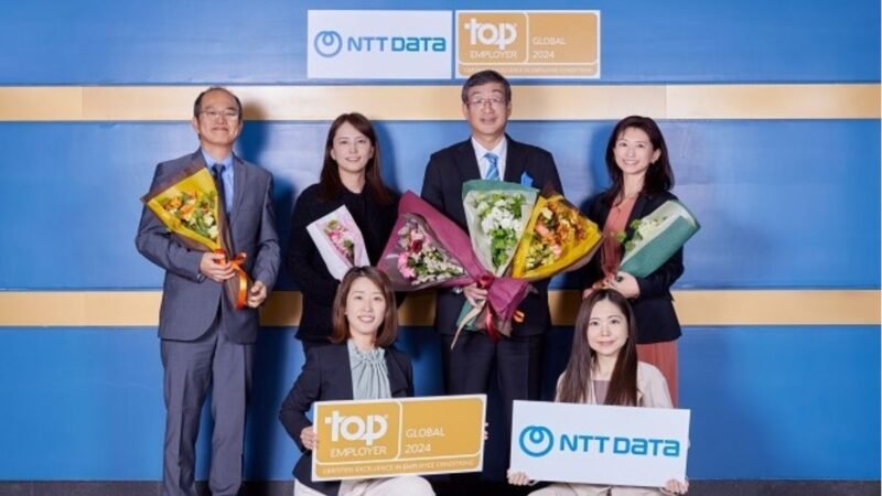 NTT DATA Business Solutions is recognized as a Global Top Employer 2024 