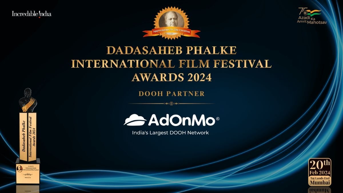 Adonmo secures ‘DOOH Partner’ rights for Dadasaheb Phalke Awards 2024