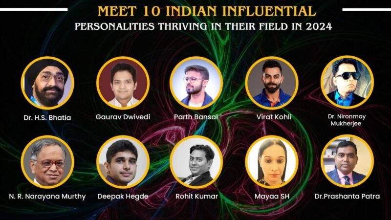 Meet 10 Indian Influential Personalities Thriving in Their Field in 2024