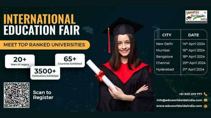 Study Abroad, Education Fair in India, 2024