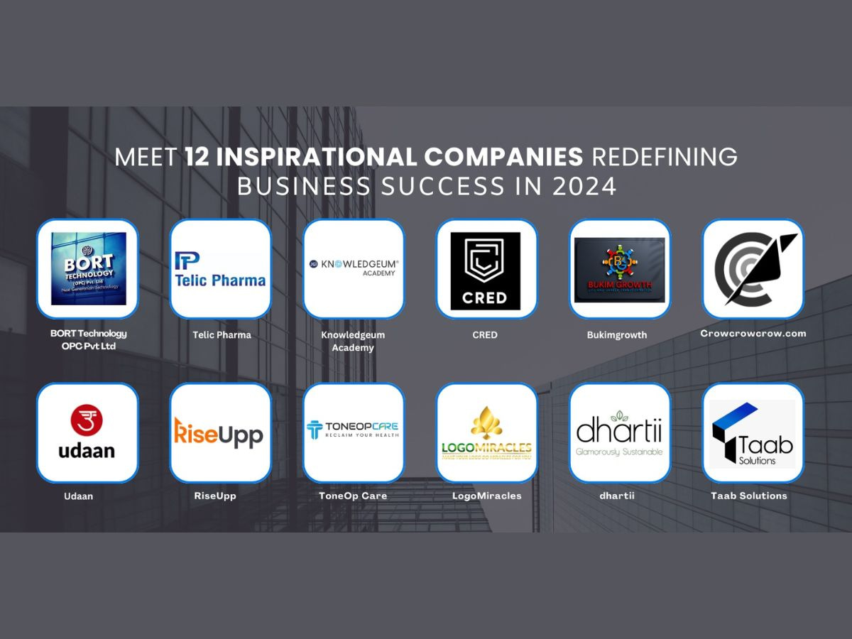Meet 12 Inspirational Companies Redefining Business Success in 2024