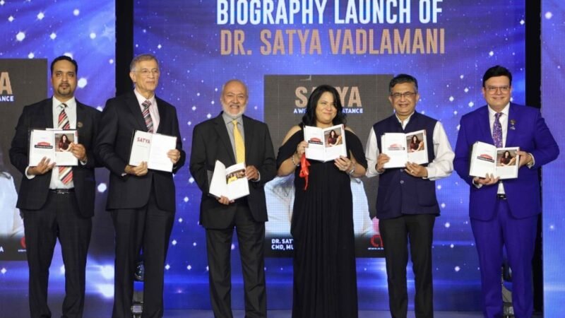 Biography Launch of Dr. Satya Vadlamani during the 22nd Asian Business and Social Forum 2024: Mumbai