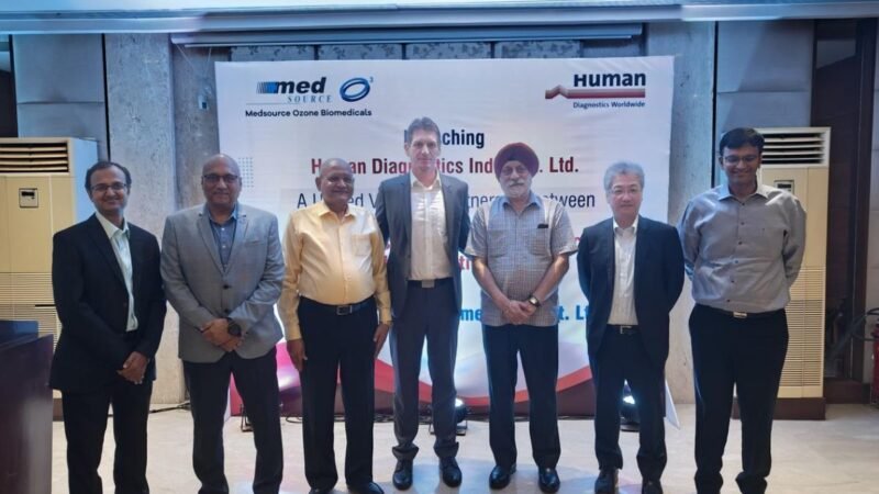 Human GmbH Diagnostics and Medsource Ozone Biomedicals announce JV for setting up of Human Diagnostics India
