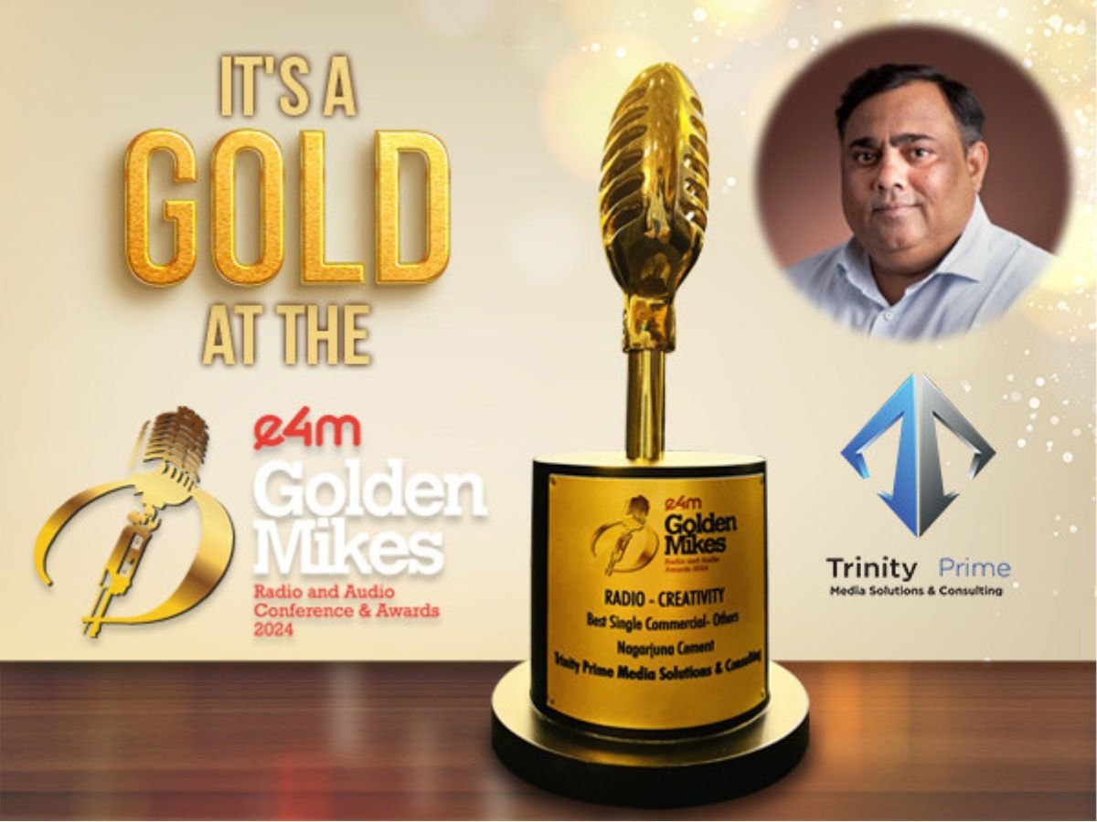 Trinity Prime Media Solutions and Consulting Wins Gold at the Golden Mikes 2024 for Creativity