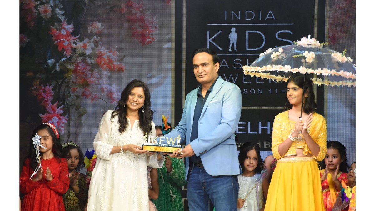 BIBA Girls Lights Up the Runway at India Kids Fashion Week Season 11, Delhi