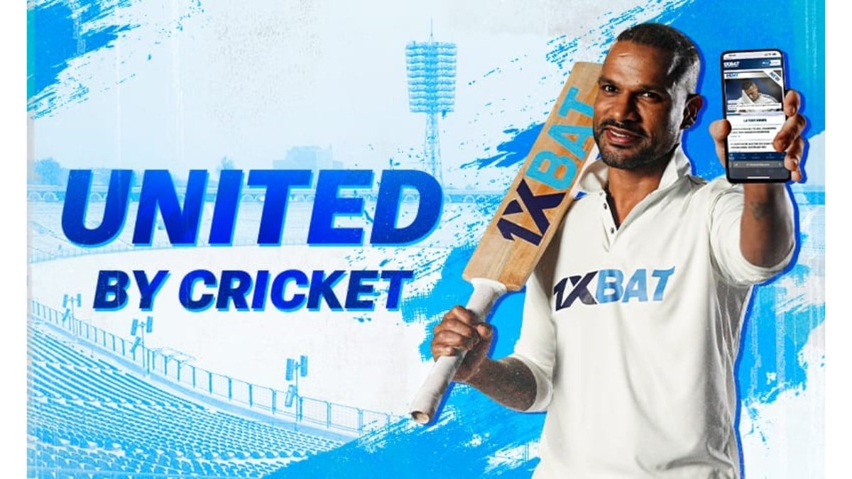 United By Cricket- Shikhar Dhawan and 1xBat root for the national team against Australia