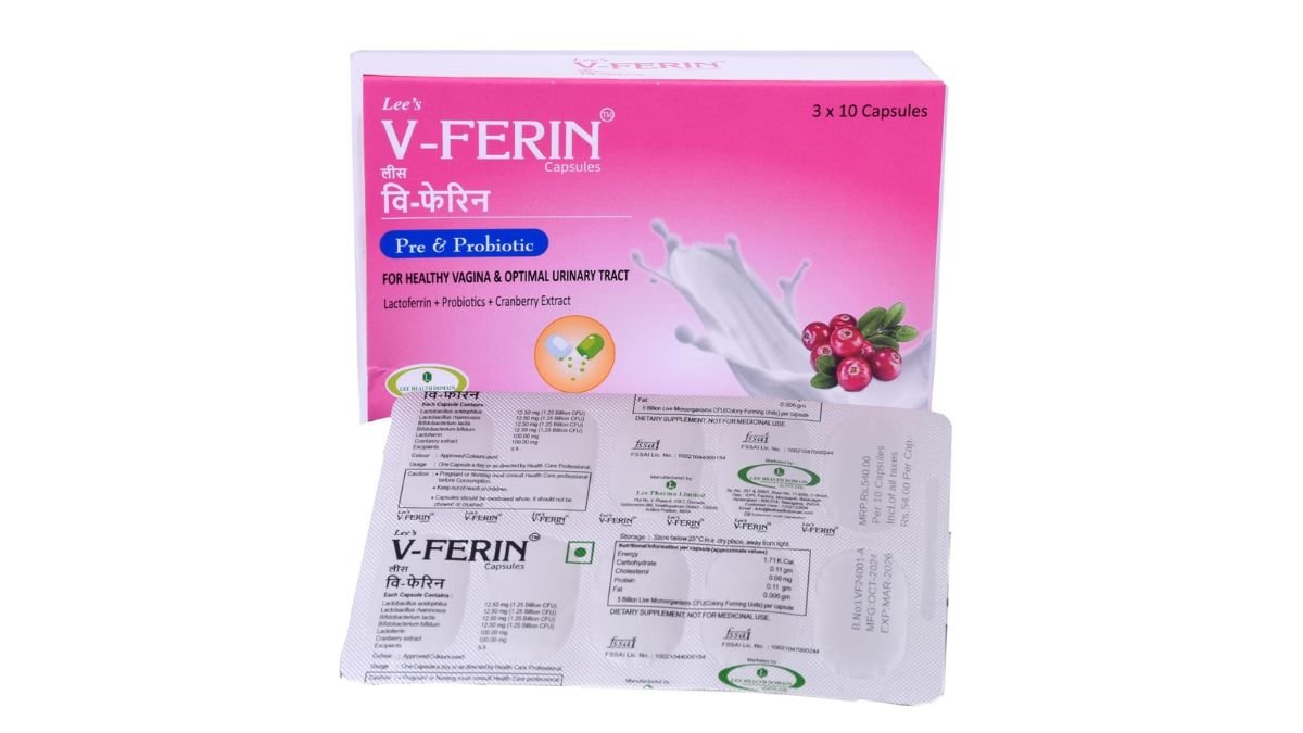 V-Ferin Probiotic Supplement For Vaginal Infections