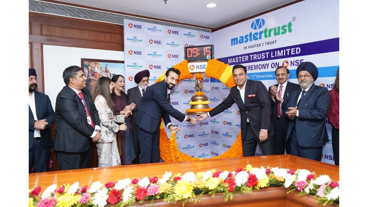 Master Trust Limited Announces Its Listing on the National Stock Exchange Today