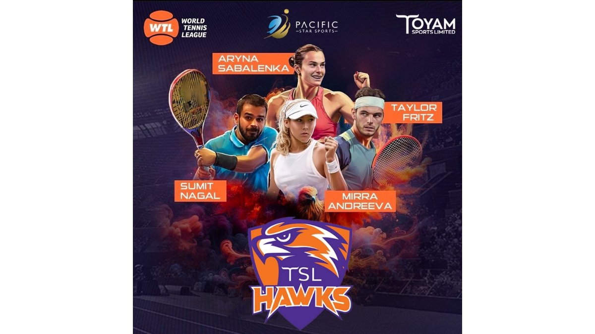 Toyam Sports Limited Returns for World Tennis League Season 3 As The Owners of Team Hawks